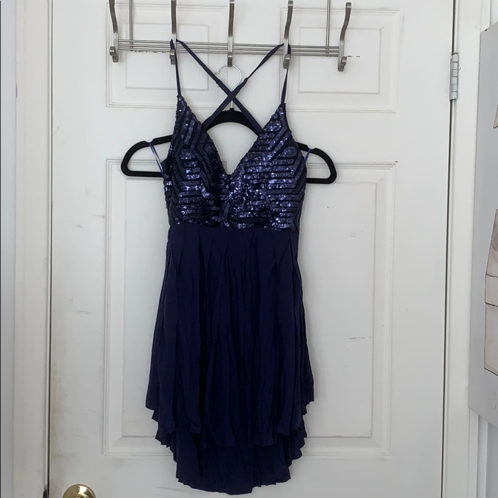 Gorgeuos Blue Night Dress